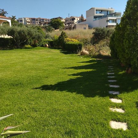 Ostria Apartments Kalives Kalyves Bagian luar foto