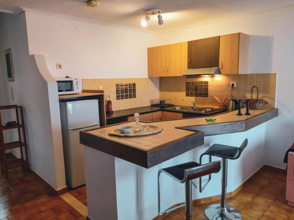 Ostria Apartments Kalives Kalyves Bagian luar foto