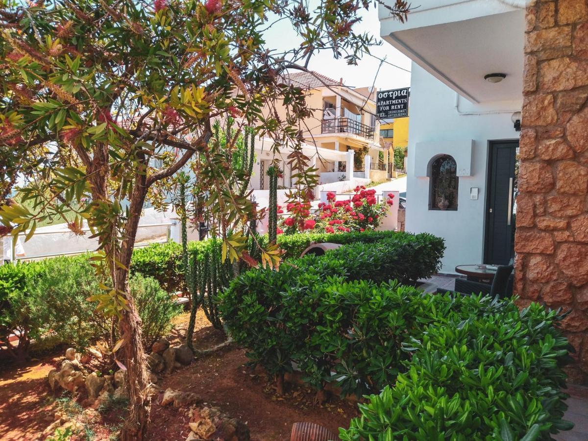 Ostria Apartments Kalives Kalyves Bagian luar foto