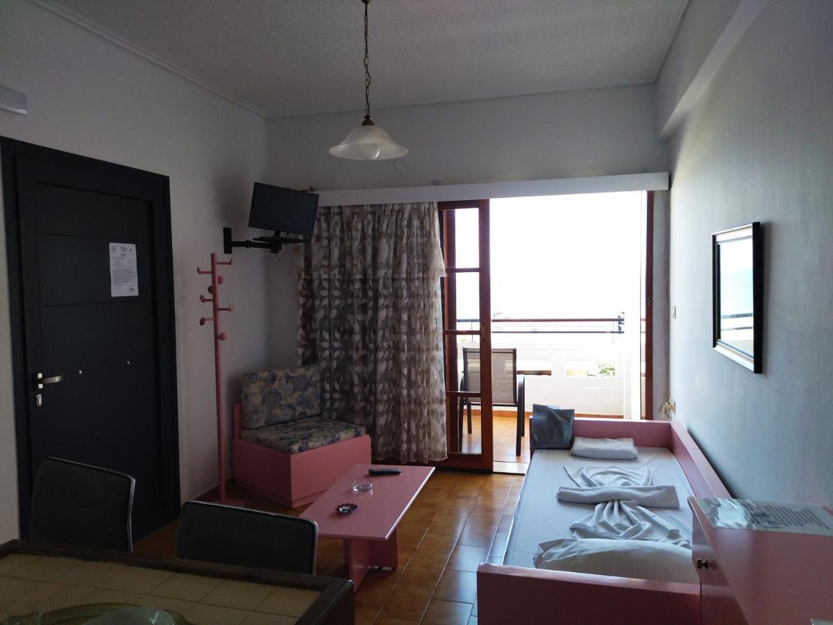 Ostria Apartments Kalives Kalyves Bagian luar foto