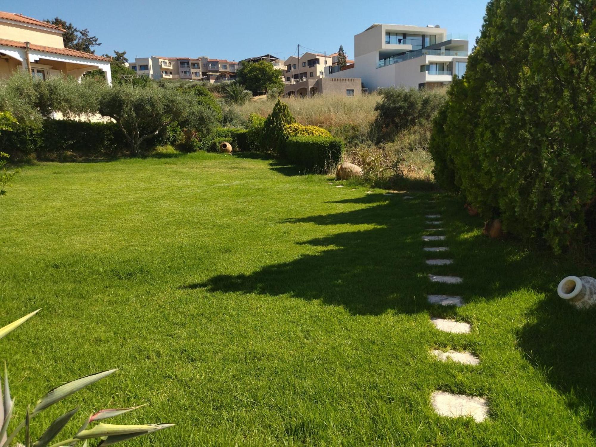 Ostria Apartments Kalives Kalyves Bagian luar foto