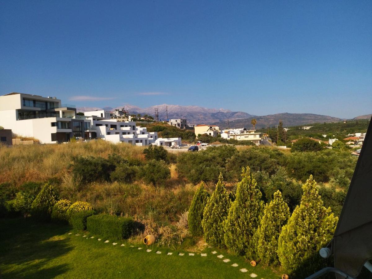 Ostria Apartments Kalives Kalyves Bagian luar foto