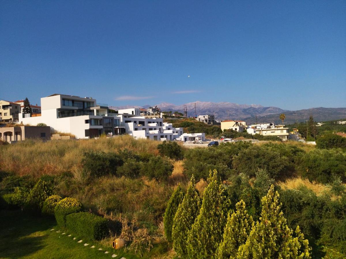 Ostria Apartments Kalives Kalyves Bagian luar foto