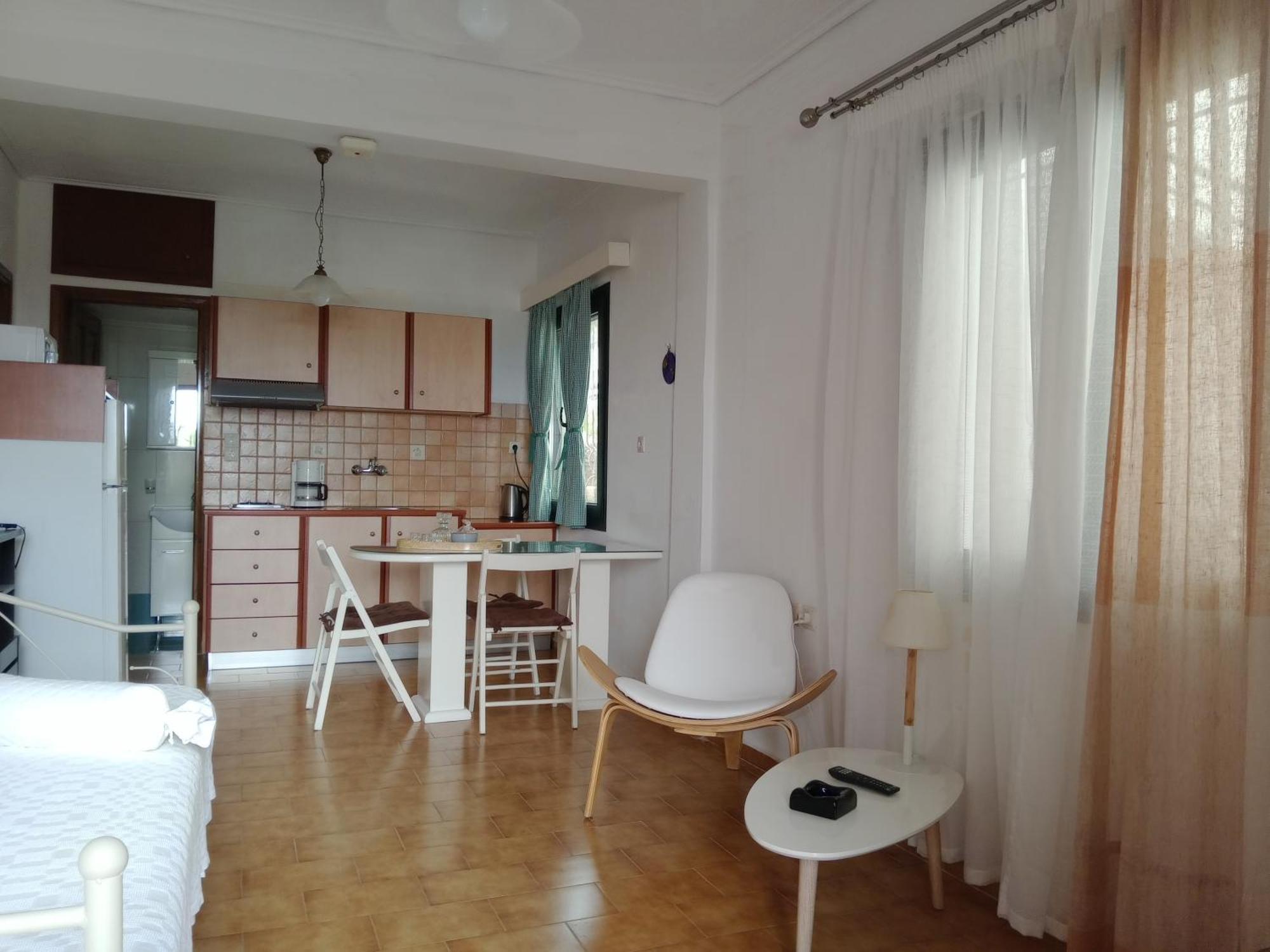 Ostria Apartments Kalives Kalyves Bagian luar foto